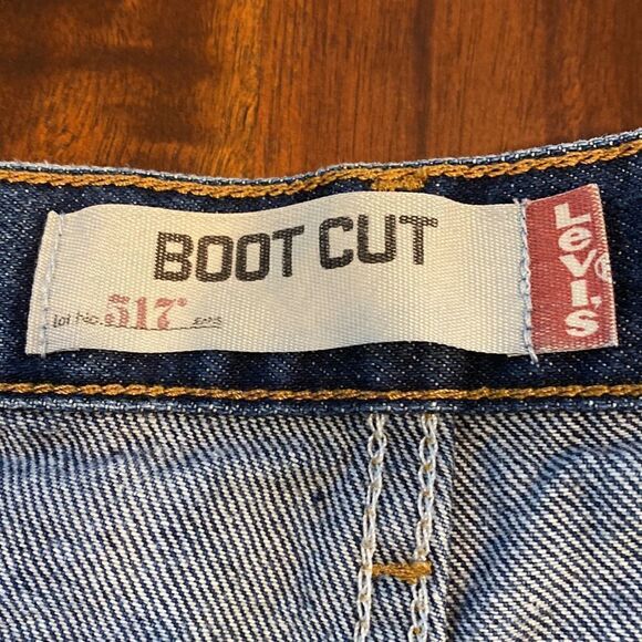 Levi’s 517 Men’s Bootcut Denim Jeans Size 40x30 - Picture 9 of 10